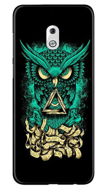 Owl Mobile Back Case for Nokia 2.1 (Design - 358)