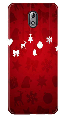 Christmas Mobile Back Case for Nokia 3.1 (Design - 78)