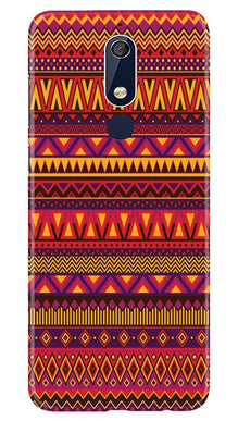 Zigzag line pattern2 Mobile Back Case for Nokia 5.1 (Design - 10)