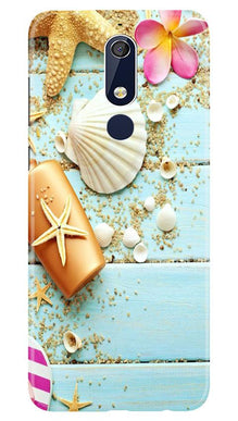 Sea Shells Mobile Back Case for Nokia 5.1 (Design - 63)