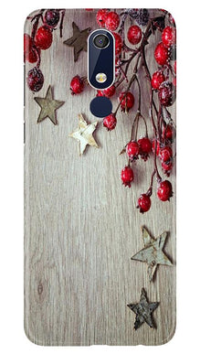 Stars Mobile Back Case for Nokia 5.1 (Design - 67)