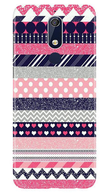 Pattern3 Mobile Back Case for Nokia 5.1 (Design - 90)