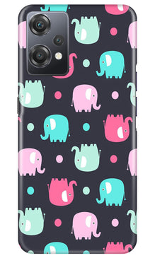 Elephant Baground Mobile Back Case for OnePlus Nord CE 2 Lite 5G (Design - 44)