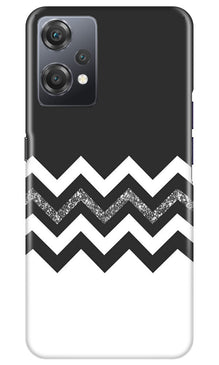 Black white Pattern2Mobile Back Case for OnePlus Nord CE 2 Lite 5G (Design - 83)