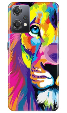 Colorful Lion Mobile Back Case for OnePlus Nord CE 2 Lite 5G  (Design - 110)
