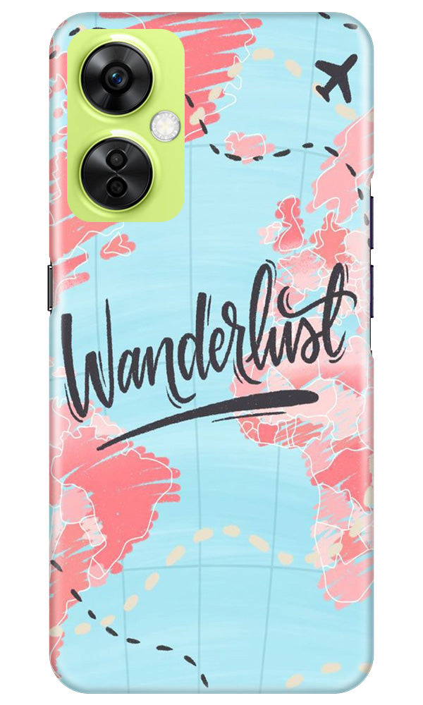 Wonderlust Travel Case for OnePlus Nord CE 3 Lite 5G (Design No. 192)