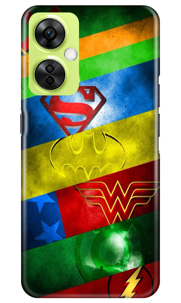 Superheros Logo Case for OnePlus Nord CE 3 Lite 5G (Design No. 220)