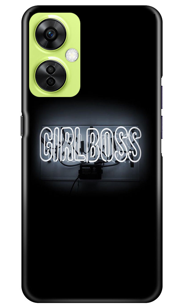 Girl Boss Black Case for OnePlus Nord CE 3 Lite 5G (Design No. 237)