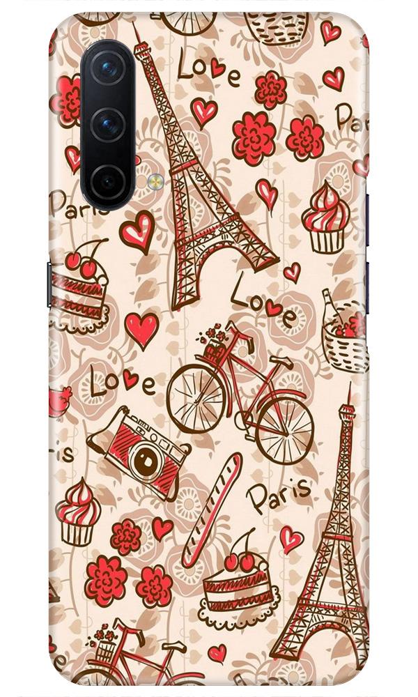 Love Paris Case for OnePlus Nord CE 5G(Design - 103)