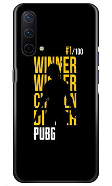 Pubg Winner Winner Mobile Back Case for OnePlus Nord CE 5G  (Design - 177)