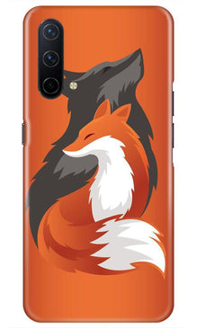 Wolf  Mobile Back Case for OnePlus Nord CE 5G (Design - 224)