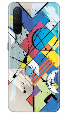 Modern Art Mobile Back Case for OnePlus Nord CE 5G (Design - 235)