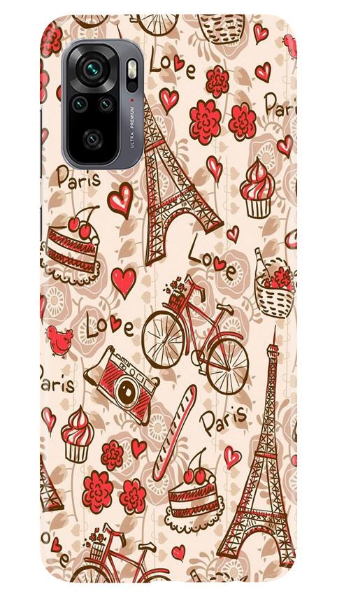 Love Paris Case for Redmi Note 10(Design - 103)