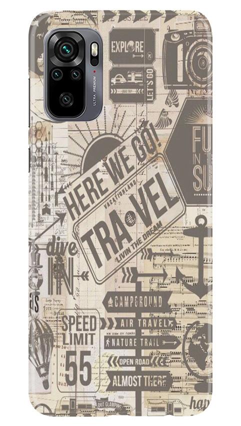 Travel Case for Redmi Note 10(Design - 104)