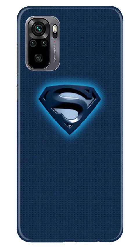 Superman Superhero Case for Redmi Note 10(Design - 117)