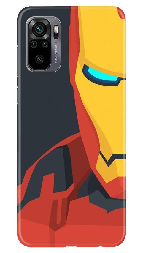 Iron Man Superhero Case for Redmi Note 10(Design - 120)