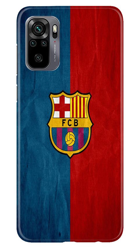FCB Football Case for Redmi Note 10(Design - 123)