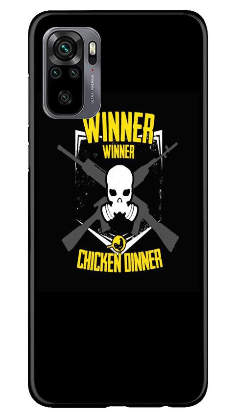 Winner Winner Chicken Dinner Case for Redmi Note 10(Design - 178)