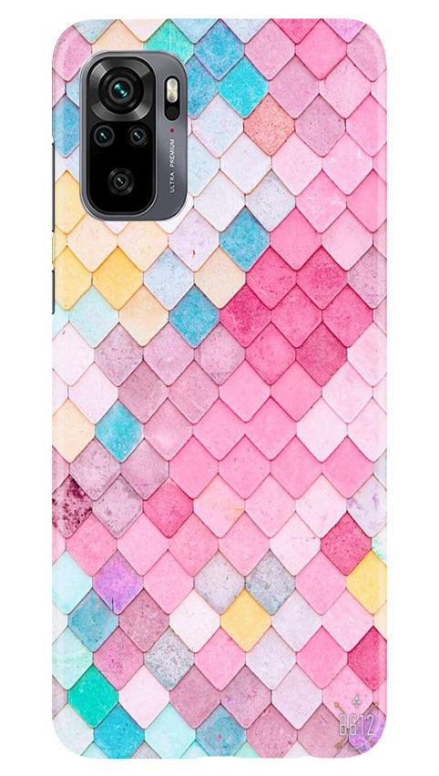 Pink Pattern Case for Redmi Note 10 (Design No. 215)