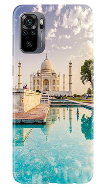Taj Mahal Mobile Back Case for Redmi Note 10 (Design - 297)
