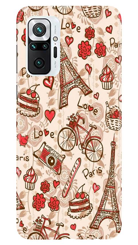 Love Paris Case for Redmi Note 10 Pro(Design - 103)