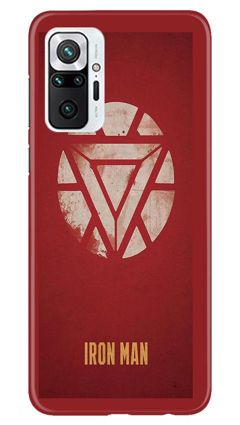 Iron Man Superhero Case for Redmi Note 10 Pro(Design - 115)