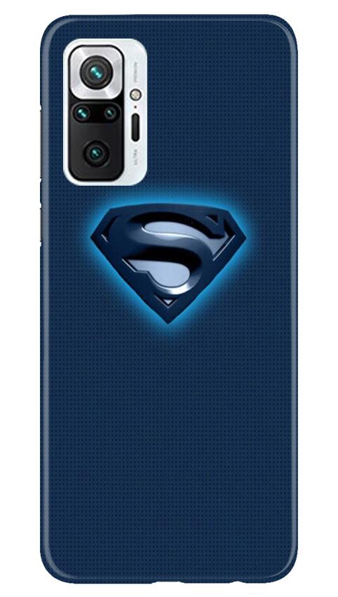 Superman Superhero Case for Redmi Note 10 Pro(Design - 117)
