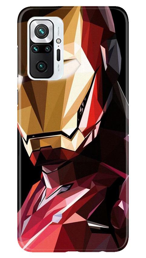 Iron Man Superhero Case for Redmi Note 10 Pro(Design - 122)