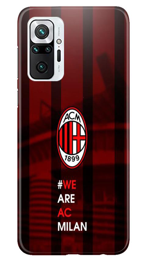 AC Milan Case for Redmi Note 10 Pro(Design - 155)
