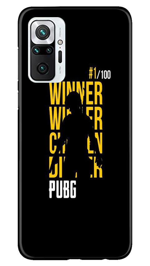 Pubg Winner Winner Case for Redmi Note 10 Pro(Design - 177)