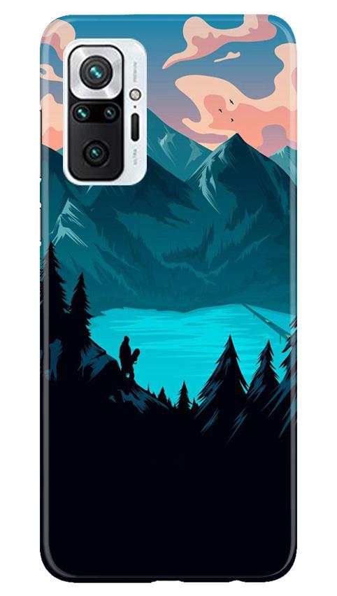 Mountains Case for Redmi Note 10 Pro (Design - 186)