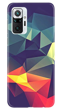 Modern Art Mobile Back Case for Redmi Note 10 Pro (Design - 232)