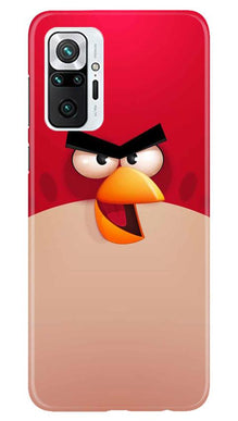 Angry Bird Red Mobile Back Case for Redmi Note 10 Pro (Design - 325)
