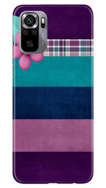 Purple Blue Mobile Back Case for Redmi Note 10S (Design - 37)