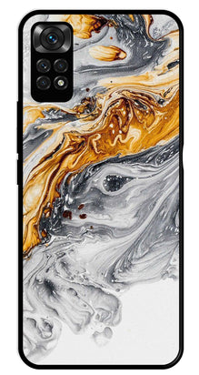 Marble Pattern Metal Mobile Case for Redmi Note 11s