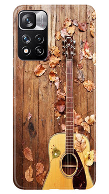 Guitar Mobile Back Case for Redmi Note 11 Pro (Design - 43)