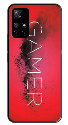 Gamer Pattern Metal Mobile Case for Redmi Note 11T