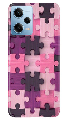 Puzzle Mobile Back Case for Poco X5 5G (Design - 168)