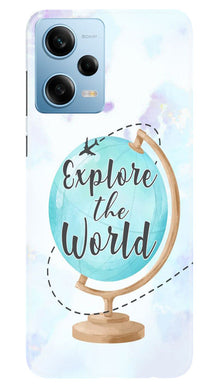 Explore the World Mobile Back Case for Poco X5 5G (Design - 176)