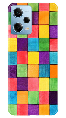 Colorful Square Mobile Back Case for Poco X5 5G (Design - 187)