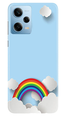 Rainbow Mobile Back Case for Poco X5 5G (Design - 194)