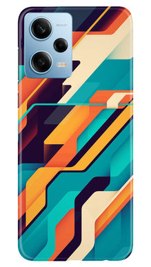 Modern Art Mobile Back Case for Poco X5 5G (Design - 202)