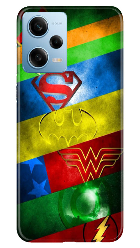 Superheros Logo Case for Poco X5 5G (Design No. 220)