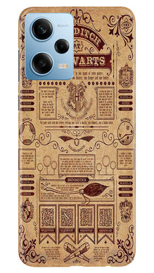 Hogwarts Mobile Back Case for Poco X5 5G (Design - 266)