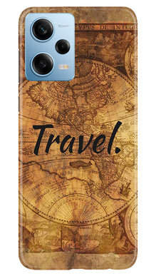 Travel Mobile Back Case for Poco X5 5G (Design - 334)