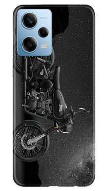 Royal Enfield Mobile Back Case for Poco X5 5G (Design - 340)