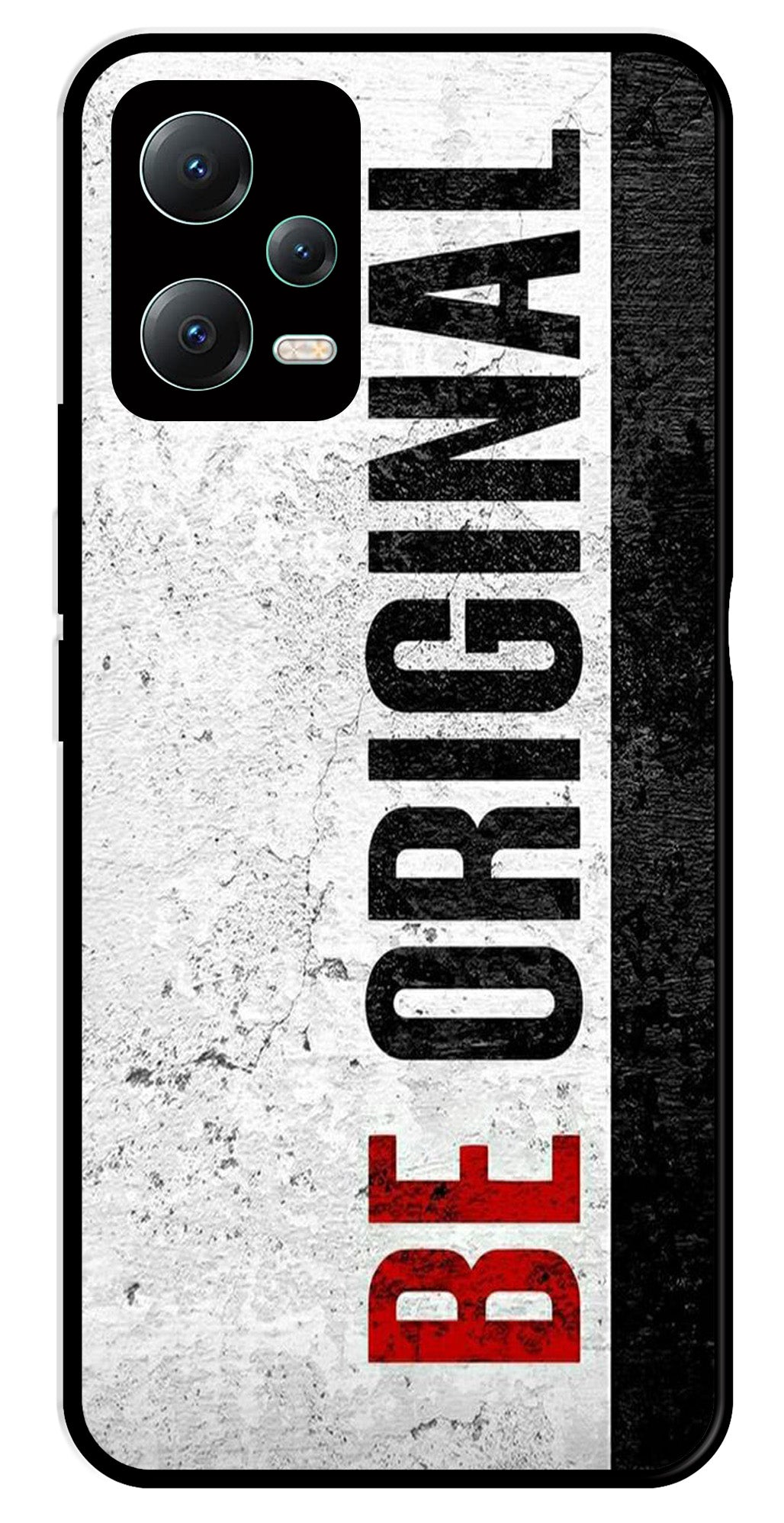 Be Original Metal Mobile Case for Poco X5 5G   (Design No -38)