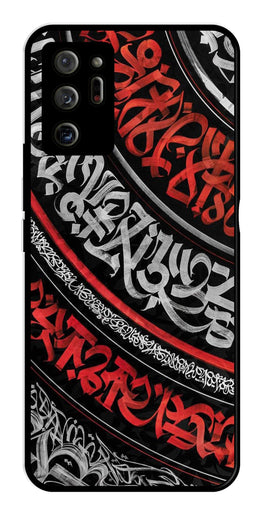 Qalander Art Metal Mobile Case for Samsung Galaxy Note 20 Ultra   (Design No -49)