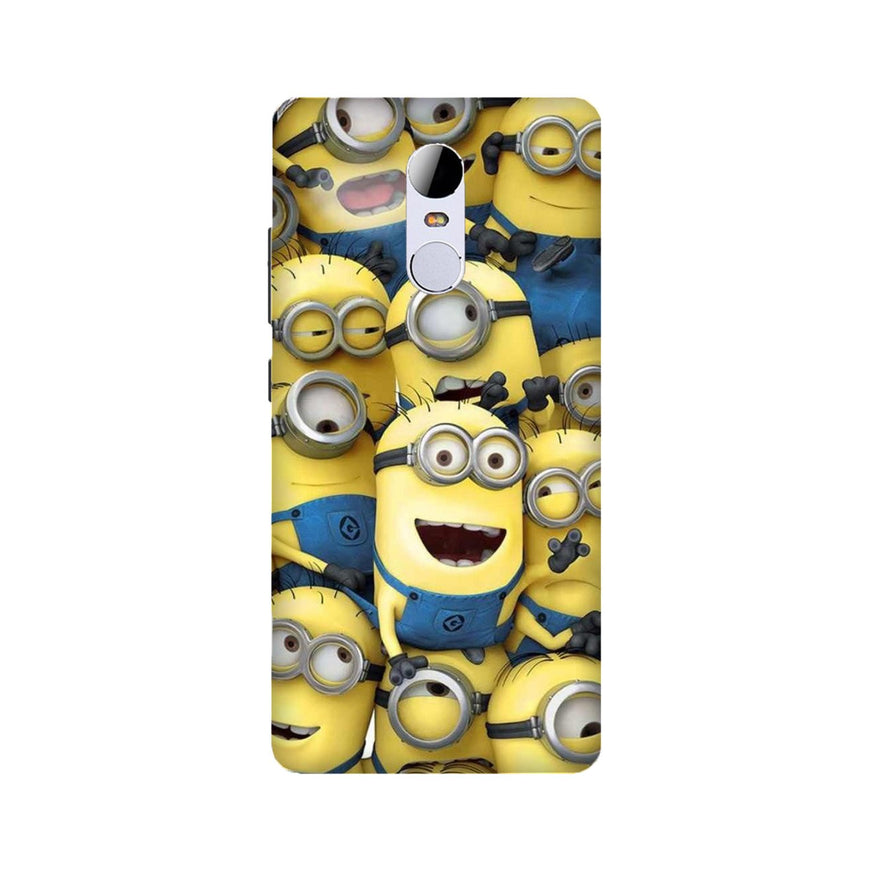 Minions Case for Redmi Note 5  (Design - 127)