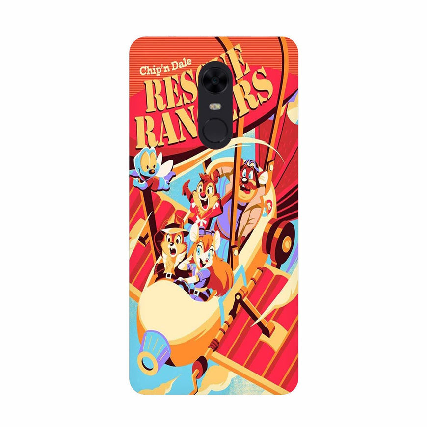 Rescue Rangers Mobile Back Case for Redmi 5  (Design - 341)